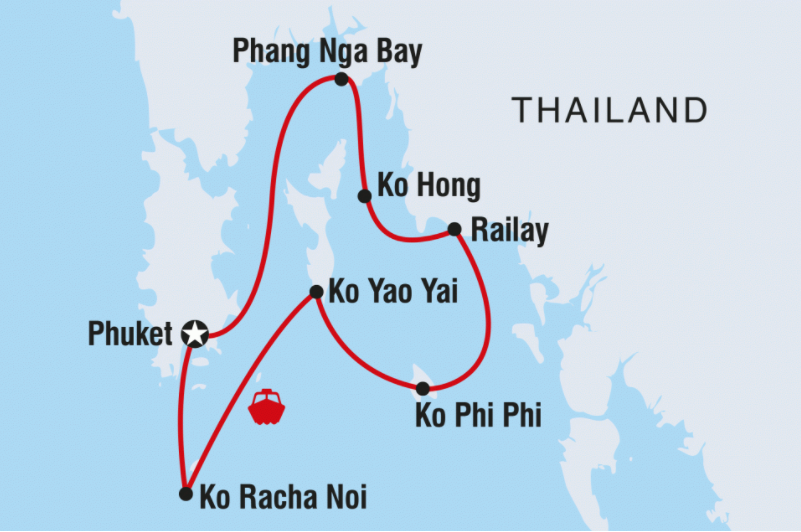 Tajlandia katamaranem na majówkę 2023