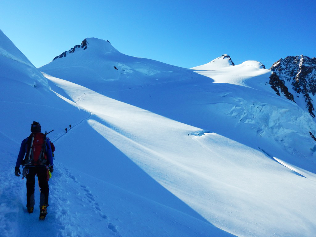 Masyw Monte Rosa - Punta Gnifetti 4554 m n.p.m.