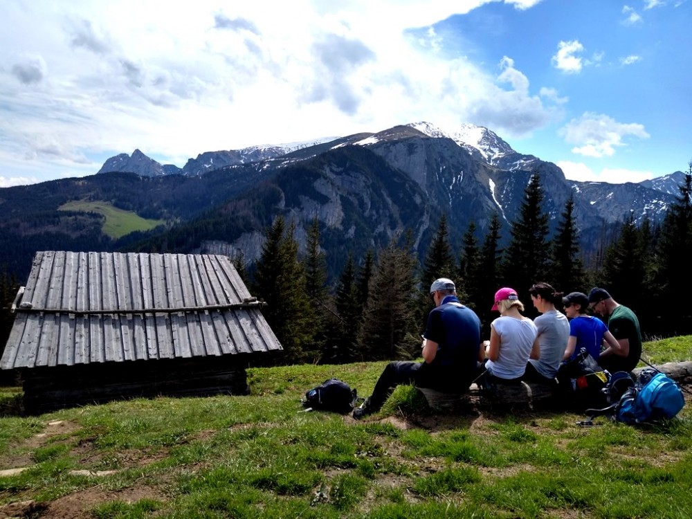 Tatry - Z Doliny Kościeliskiej na grań Tatr Zachodnich