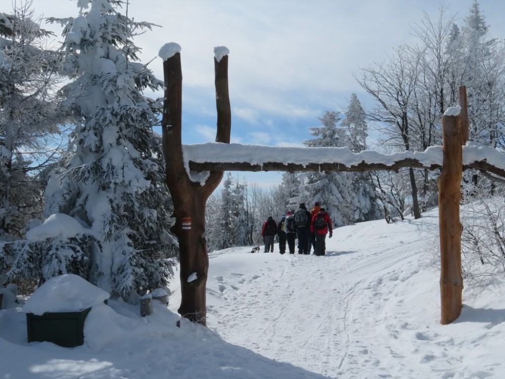 Adwentowe Beskidy - Wielka Racza, Oszus