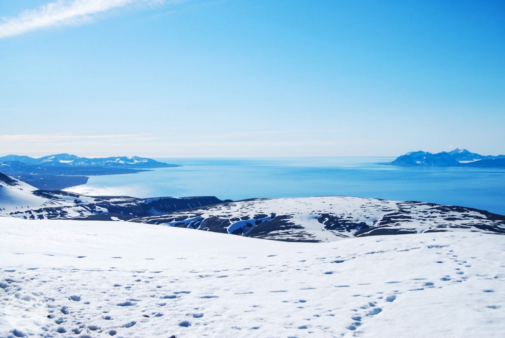 Zima na Spitsbergenie