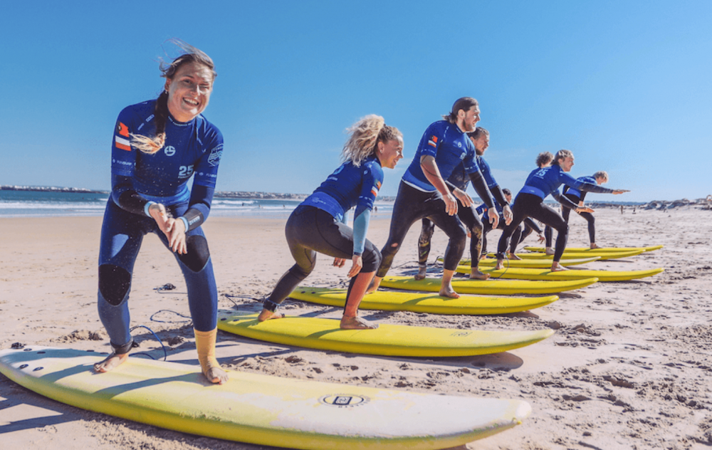 Surfing w Peniche