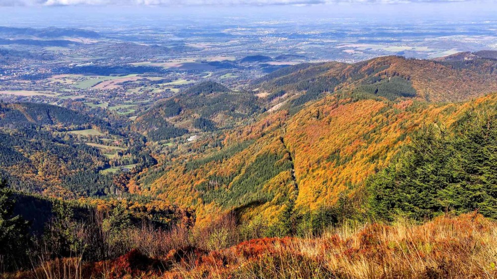 Czechy. Jesień w Beskidzie Śląsko - Morawskim