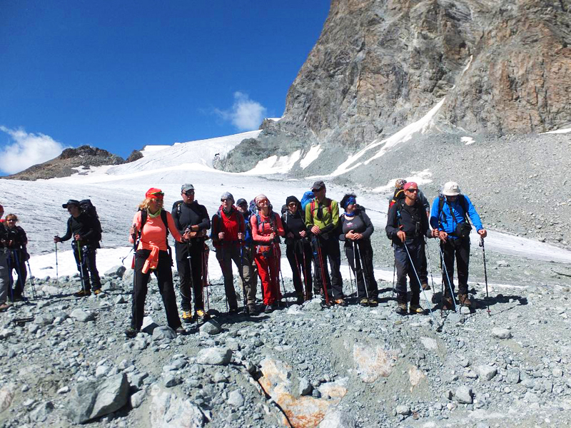 Alpy Walijskie - Haute Route